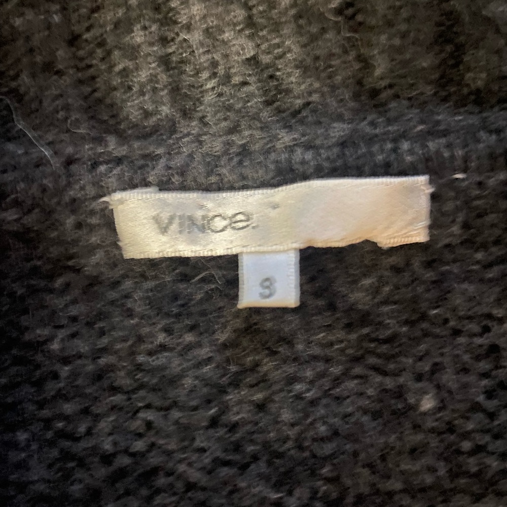 Vince cashmere blend gray sweater size small - Picture 5 of 5